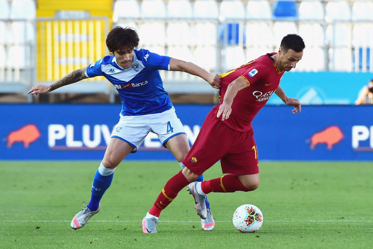 Brescia - Roma 0-3. VIDEO Prestație ciudată a unui portar din Serie A: gafe greu de explicat la toate golurile