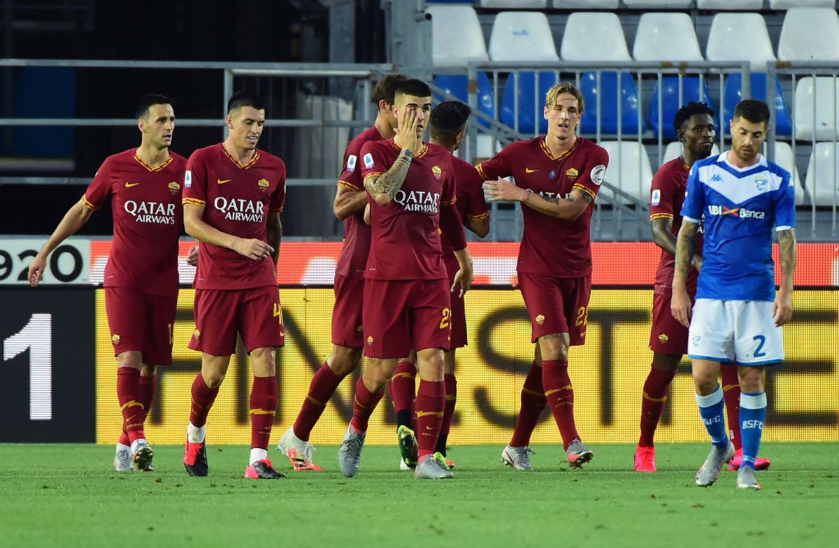 Brescia - Roma 0-3. VIDEO Prestație ciudată a unui portar din Serie A: gafe greu de explicat la toate golurile