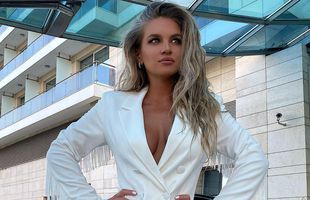 GALERIE FOTO Cea mai frumoasă soție de fotbalist din Rusia, dezvăluiri de pe malul Mării Negre: a fost amenințată după ce a arătat semne obscene rivalilor