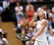 Simona Halep la finalul meciului cu Victoria Azarenka FOTO Guliver/GettyImages