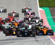 FOTO » MP al Stiriei (Austria): Hamilton, victorie fără emoții, după ce piloții Ferrari s-au sabotat la start! Cum arată podiumul