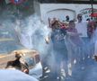 DINAMO - POLI IAȘI. VIDEO + FOTO Fanii lui Dinamo au greșit intrarea: momente comice în „Ștefan cel Mare”