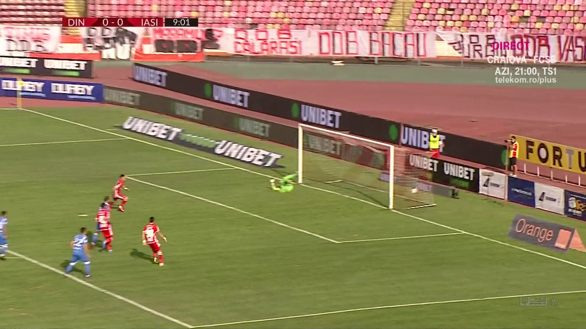 penalty DINAMO - POLI IAȘI.
