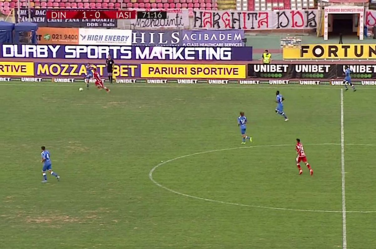 DINAMO - POLI IAȘI 1-1. VIDEO + FOTO Gigi, pe el îl vrei?! Eroare uriașă a fotbalistului dorit de Becali