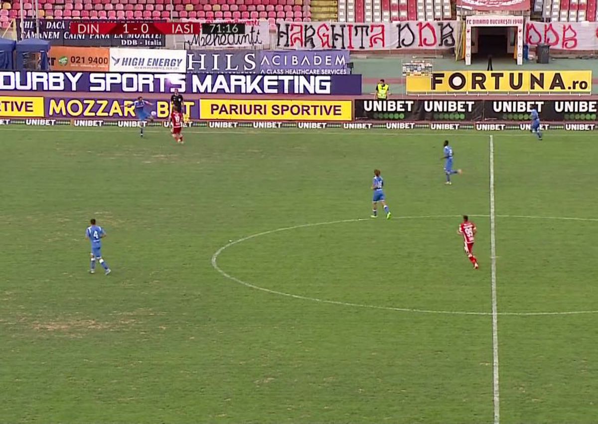 DINAMO - POLI IAȘI 1-1. VIDEO + FOTO Gigi, pe el îl vrei?! Eroare uriașă a fotbalistului dorit de Becali