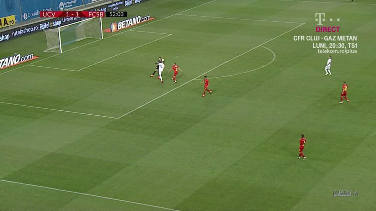 Craiova - FCSB, penalty 2 Craiova