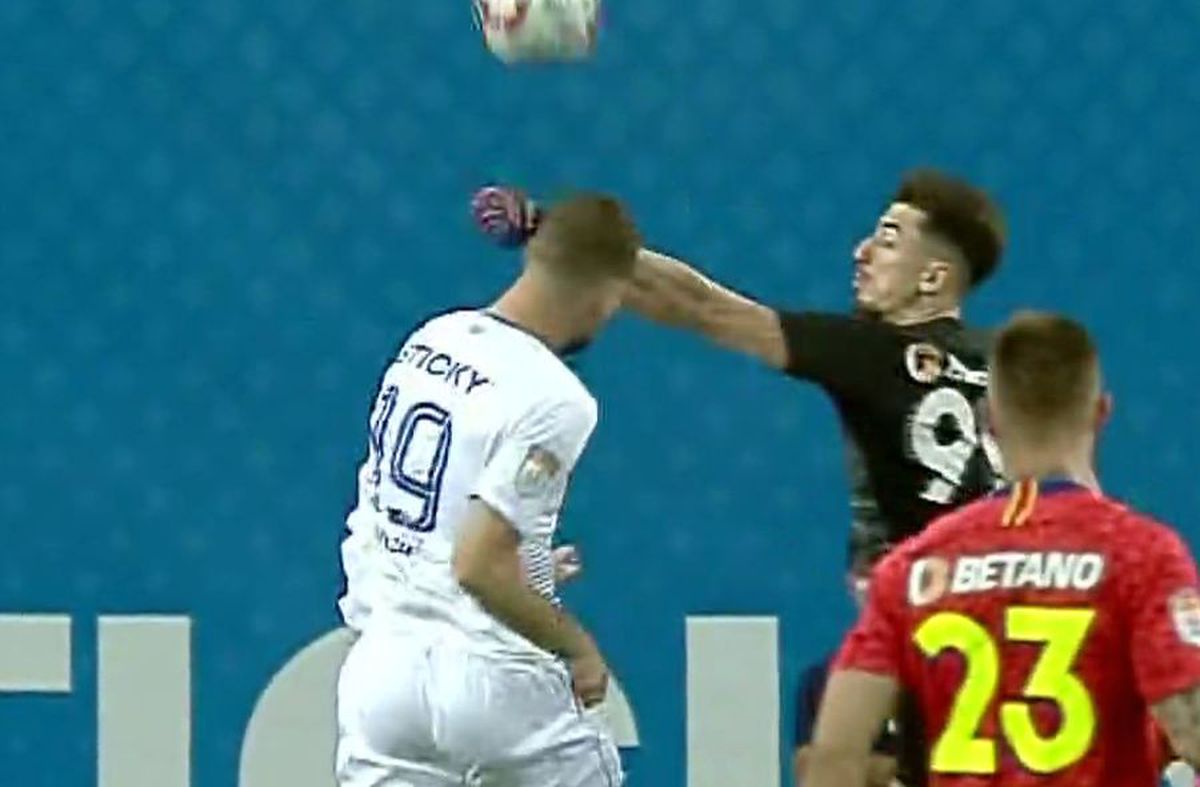 FOTO Ce prostie a făcut Andrei Vlad! Elvir Koljic, lovit cu pumnul în față de portarul FCSB