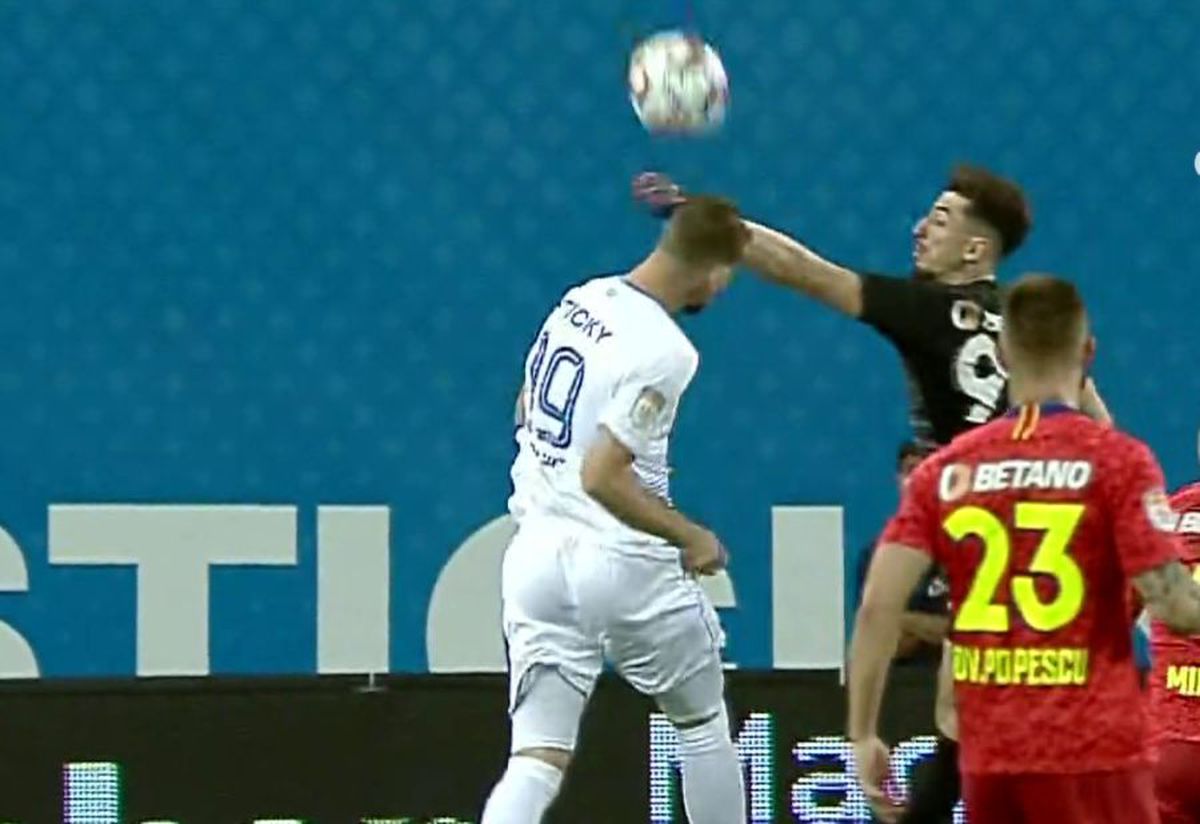 FOTO Ce prostie a făcut Andrei Vlad! Elvir Koljic, lovit cu pumnul în față de portarul FCSB