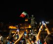 Italieni au făcut noapte albă după succesul de la EURO 2020! Nebunie pe străzile din peninsulă