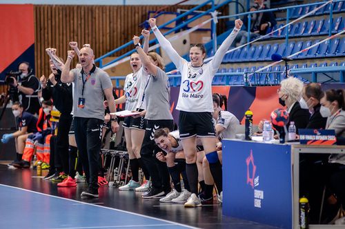 Jucătoarele de la Minaur au ajuns în Final Four-ul EHF European League sezonul trecut FOTO Dan Potor
