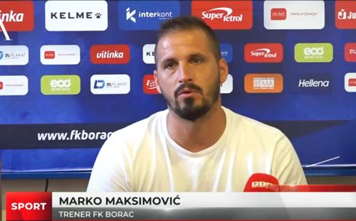 Marko Maksimovic (37 de ani), antrenorul celor de la Borac Banja Luka, a prefațat manșa decisivă cu CFR Cluj, din turul I preliminar al Ligii Campionilor.