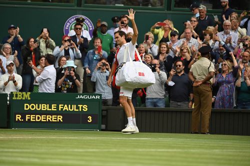 Federer, la Wimbledon 2021/ foto Imago Images