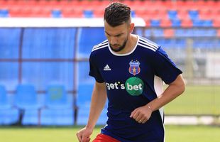 Noul atacant al Stelei și-a stabilit obiectivele: „Vreau să dau gol cu Dinamo”