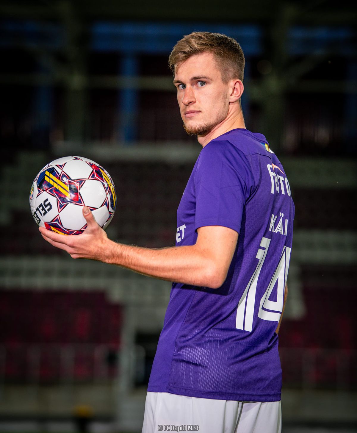 Rapid și-a prezentat noul echipament // FOTO: FC Rapid 1923