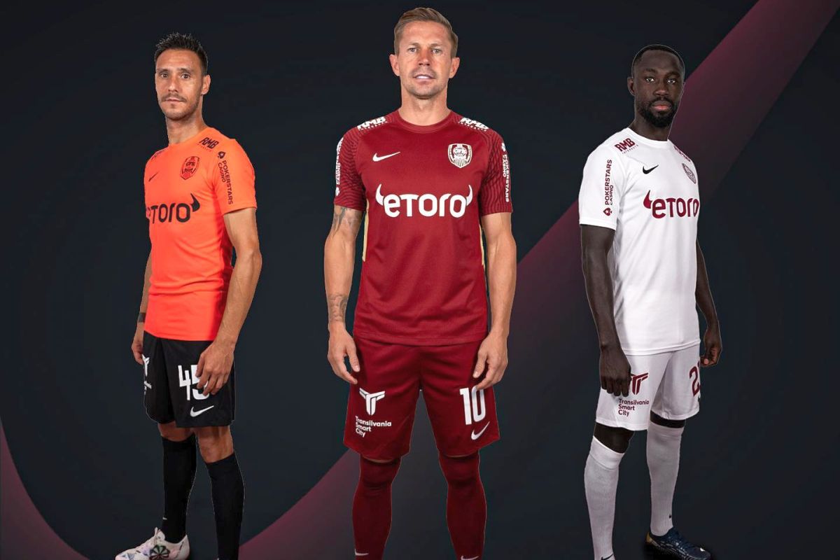 CFR Cluj - echipament 2022/2023