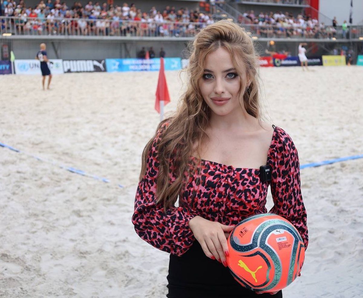 După Neversea, celebra jurnalistă din Moldova s-a acreditat la Farul - Sheriff