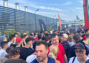Sute de oameni la coadă pentru evenimentul în care FCSB își prezintă noile tricouri » Lumea scandează „Ghencea e a noastră!”