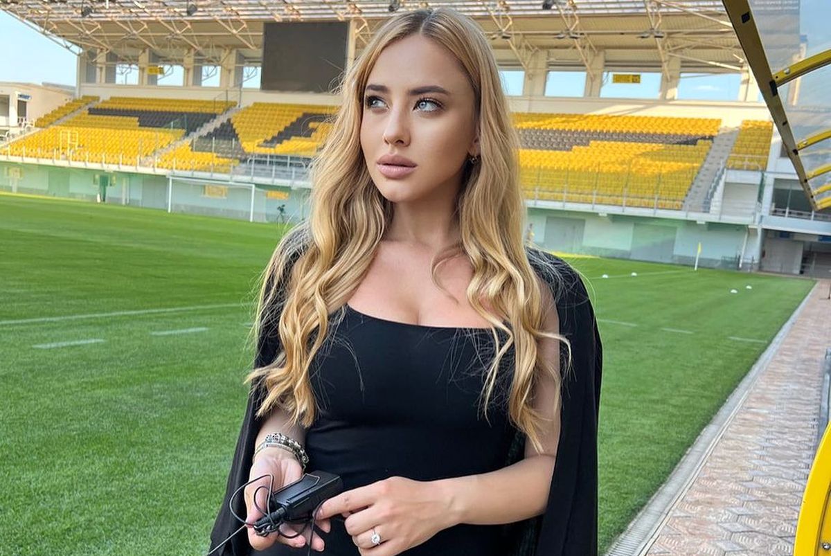 După Neversea, celebra jurnalistă din Moldova s-a acreditat la Farul - Sheriff