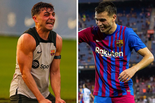 Pedri, 20 de ani, unul dintre cei mai importanți fotbaliști de la Barcelona, a pus accent în ultima vreme pe dezvoltarea fizică.
