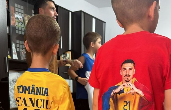 Nicolae Stanciu s-a întors acasă! Căpitanul României a avut parte de o surpriză emoționantă