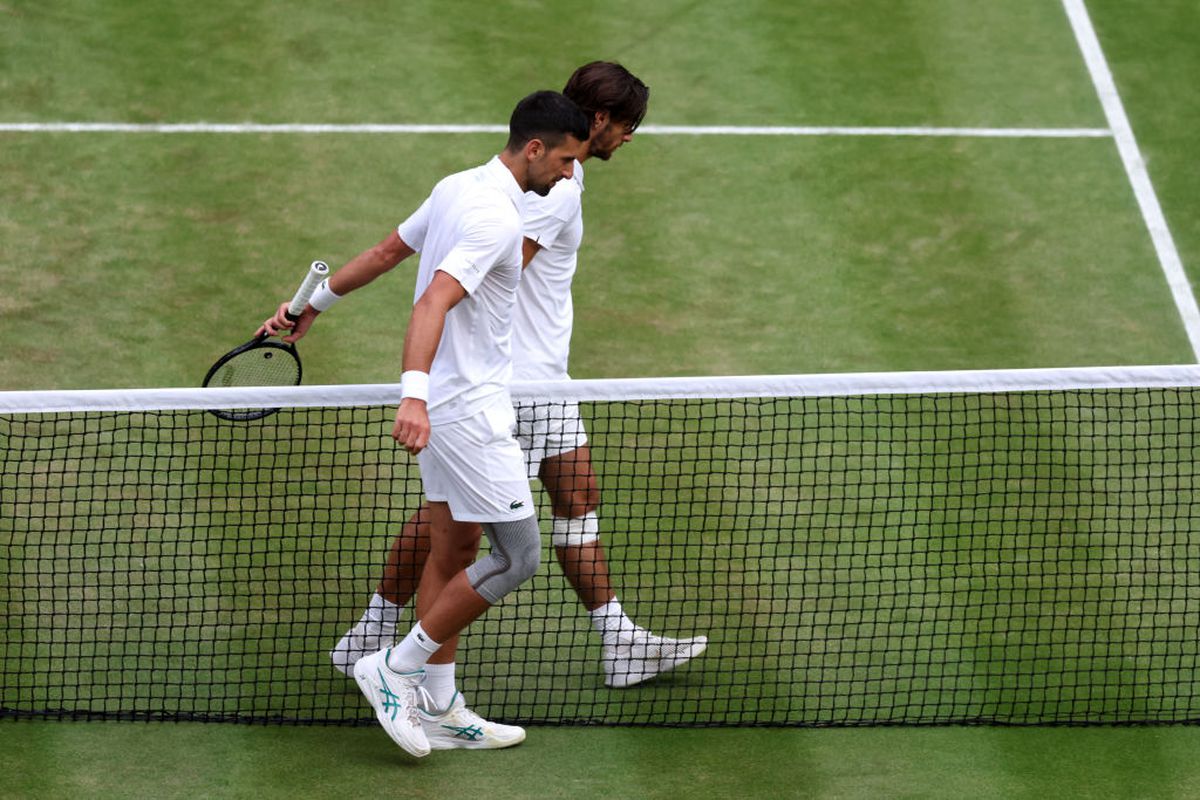 Novak Djokovic - Carlos Alcaraz e finala de la Wimbledon 2024! Gluma făcută de sârb, imediat după victoria cu Musetti