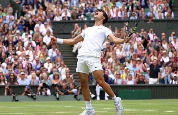 Carlos Alcaraz, victorie cu Medvedev și calificare în finală » Își va apăra titlul la Wimbledon: „Am avut emoții la început, m-a dominat”