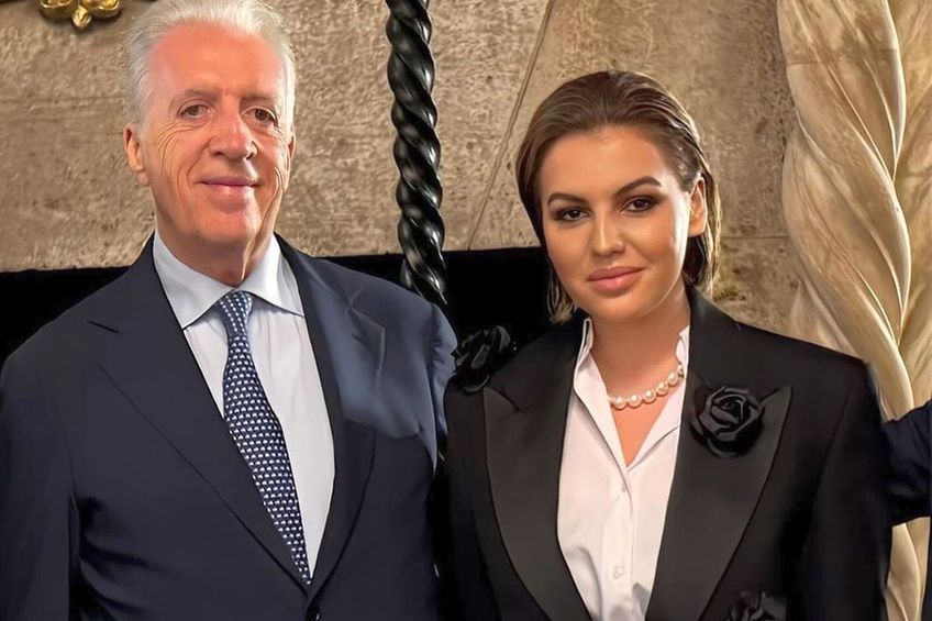 Romina Gingașu și Piero Ferrari