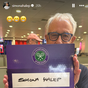 Simona Halep a ajuns la Wimbledon / Foto: Instagram