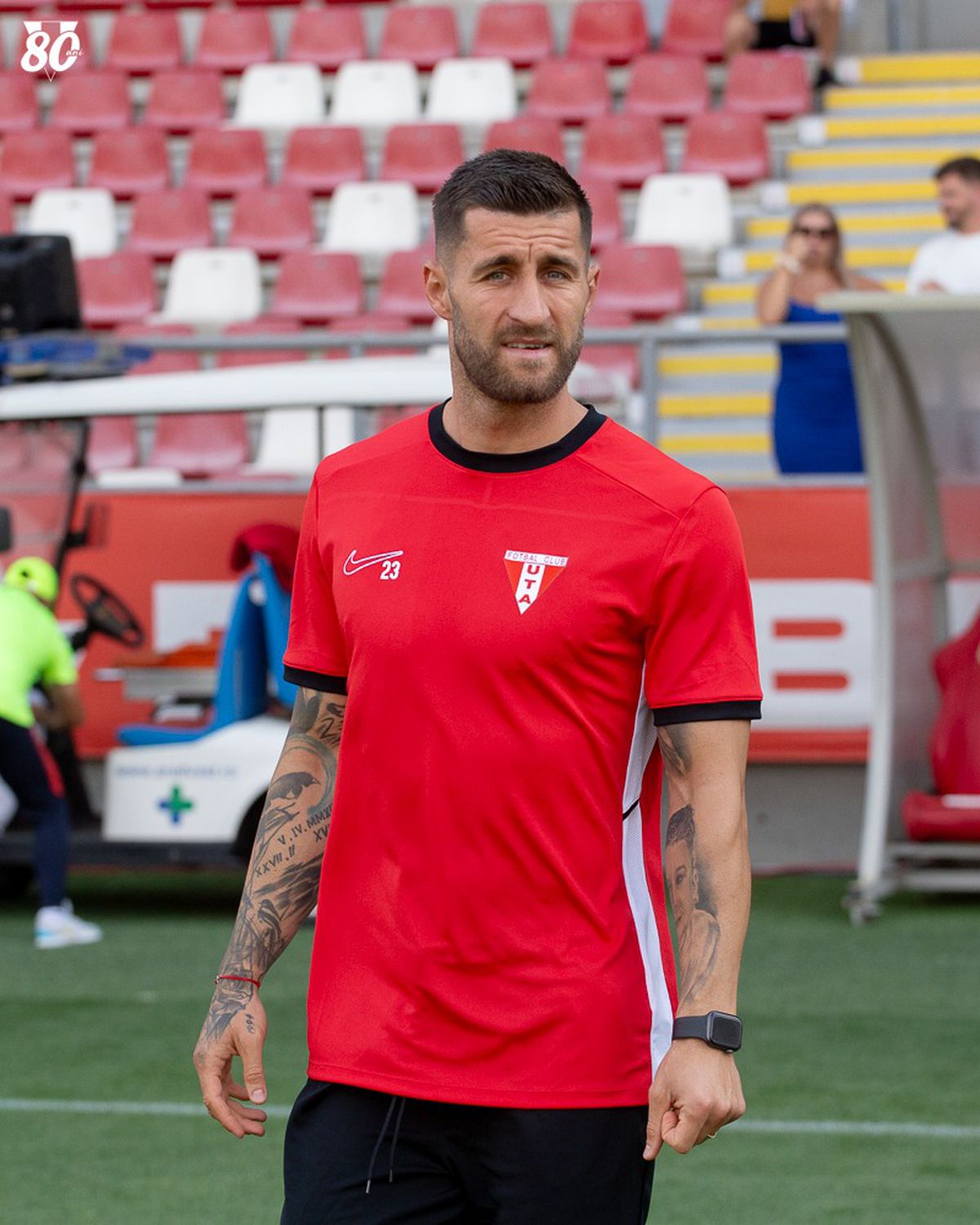 Imagini înainte de UTA - Craiova / foto: Facebook