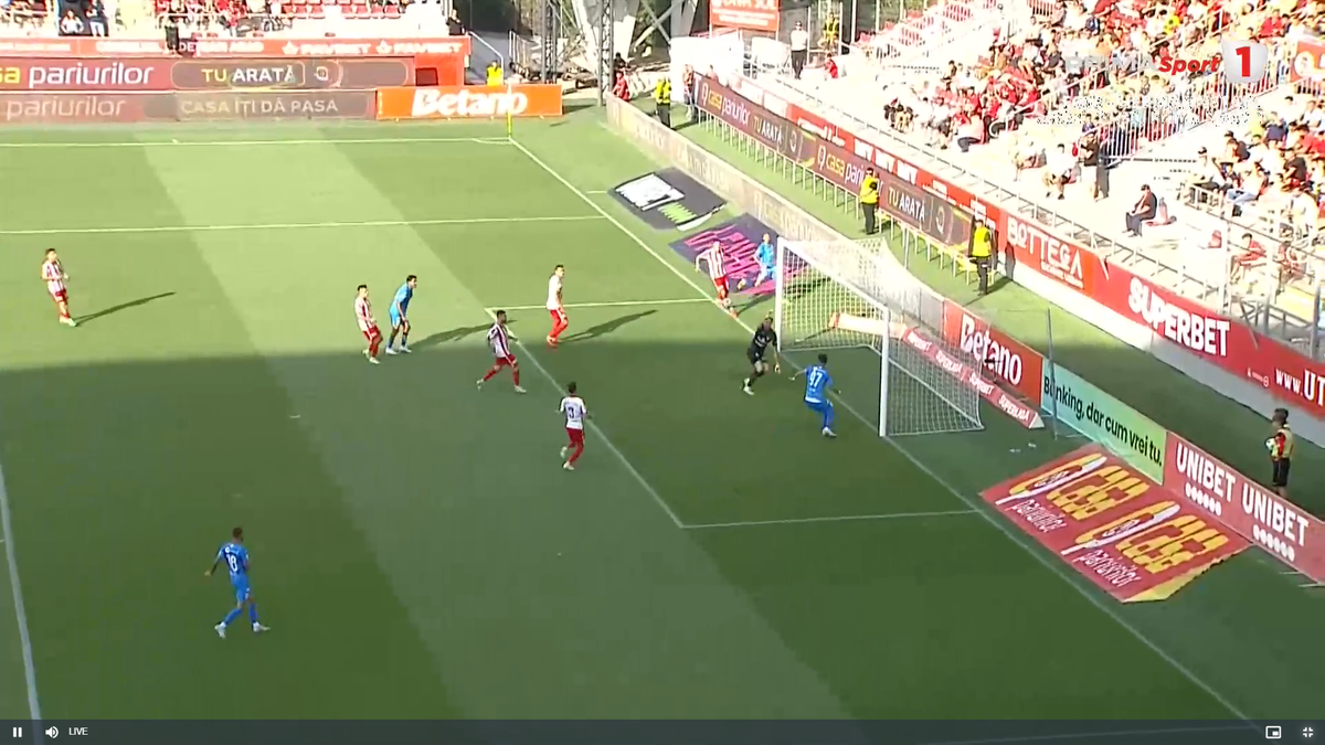 Andrei Ivan a produs ratarea sezonului încă din prima etapă! Imposibil de întrecut: n-a dat gol cu poarta goală