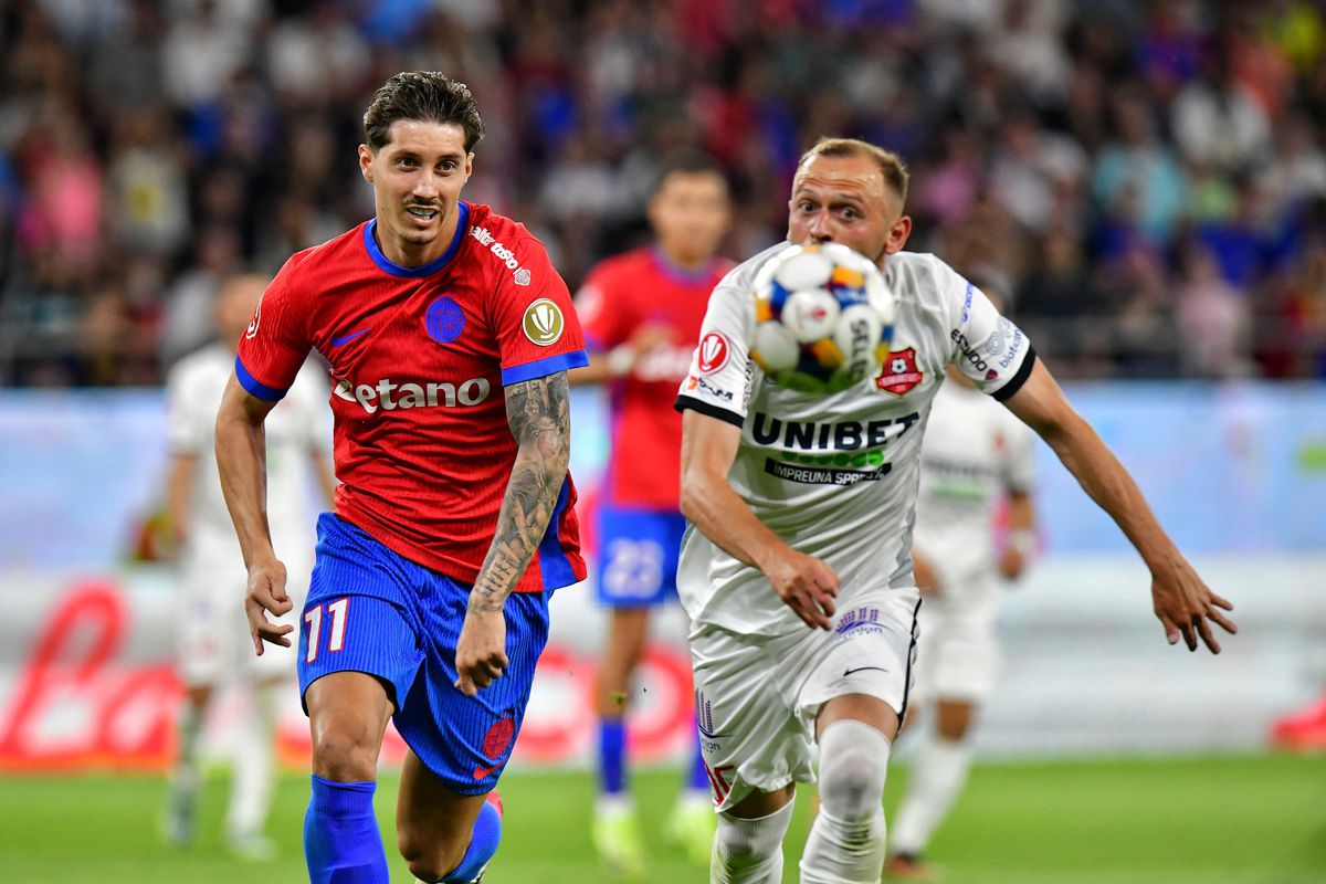 FCSB - Hermannstadt, prima etapă din Superligă