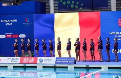 Naționala de polo a României a fost depășită clar de Italia în primul meci de la Campionatele Mondiale de Natație de la Singapore