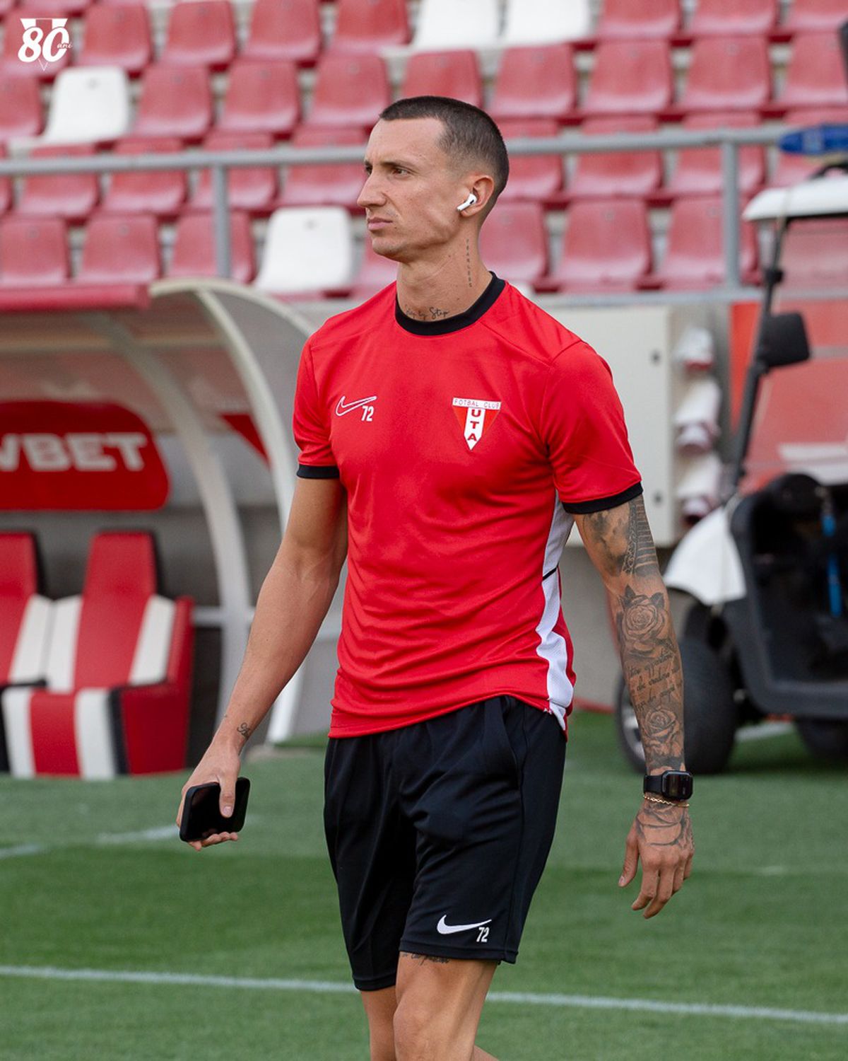 Imagini înainte de UTA - Craiova / foto: Facebook