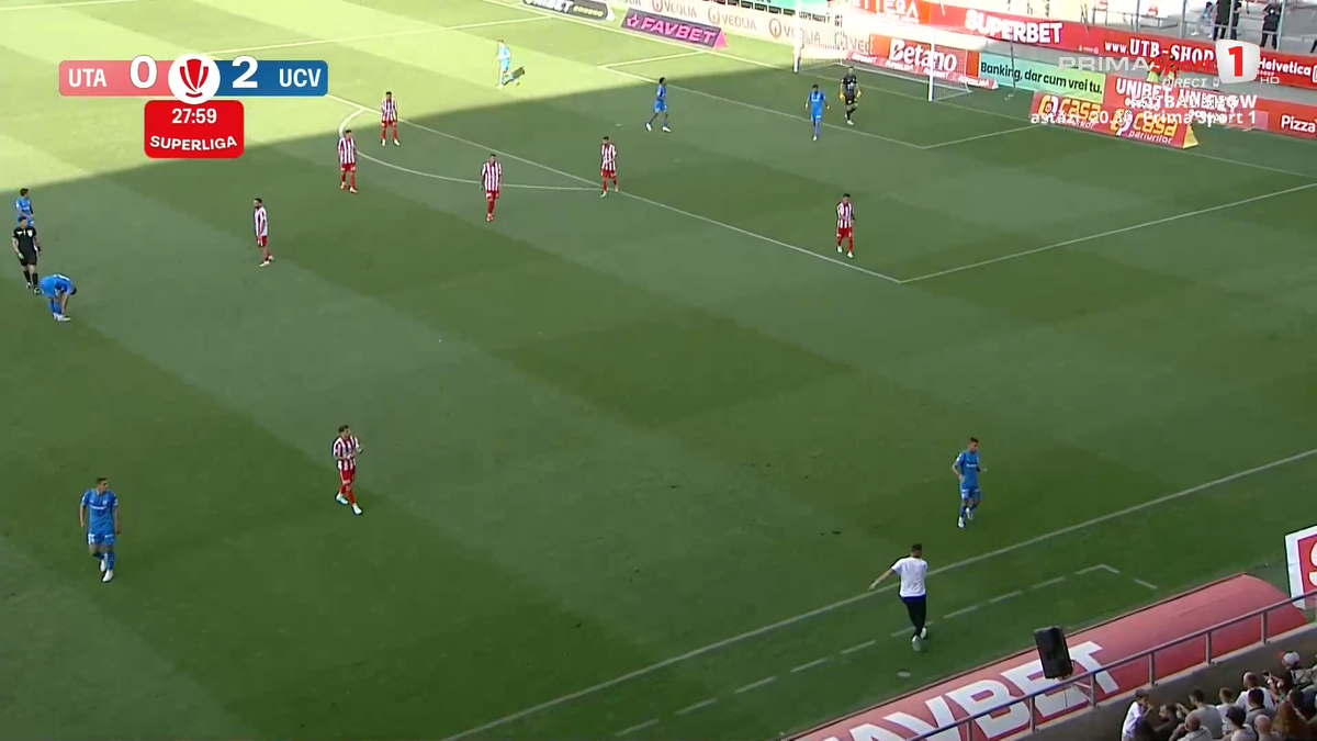 Ratarea lui Andrei Ivan în meciul cu UTA