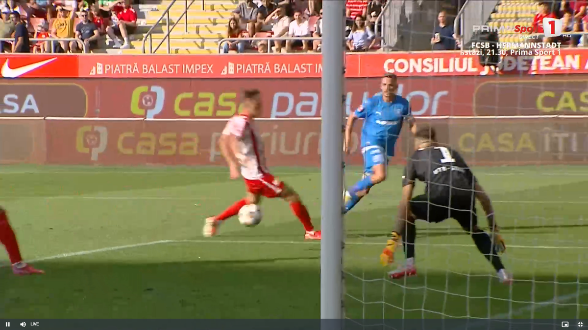 Andrei Ivan a produs ratarea sezonului încă din prima etapă! Imposibil de întrecut: n-a dat gol cu poarta goală