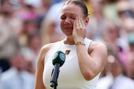 Devastată! Amanda Anisimova n-a putut vorbi din cauza lacrimilor, după finala pierdută cu un scor istoric la Wimbledon