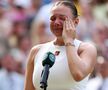 Amanda Anisimova, în lacrimi la finala Wimbledon // FOTO: Guliver/GettyImages