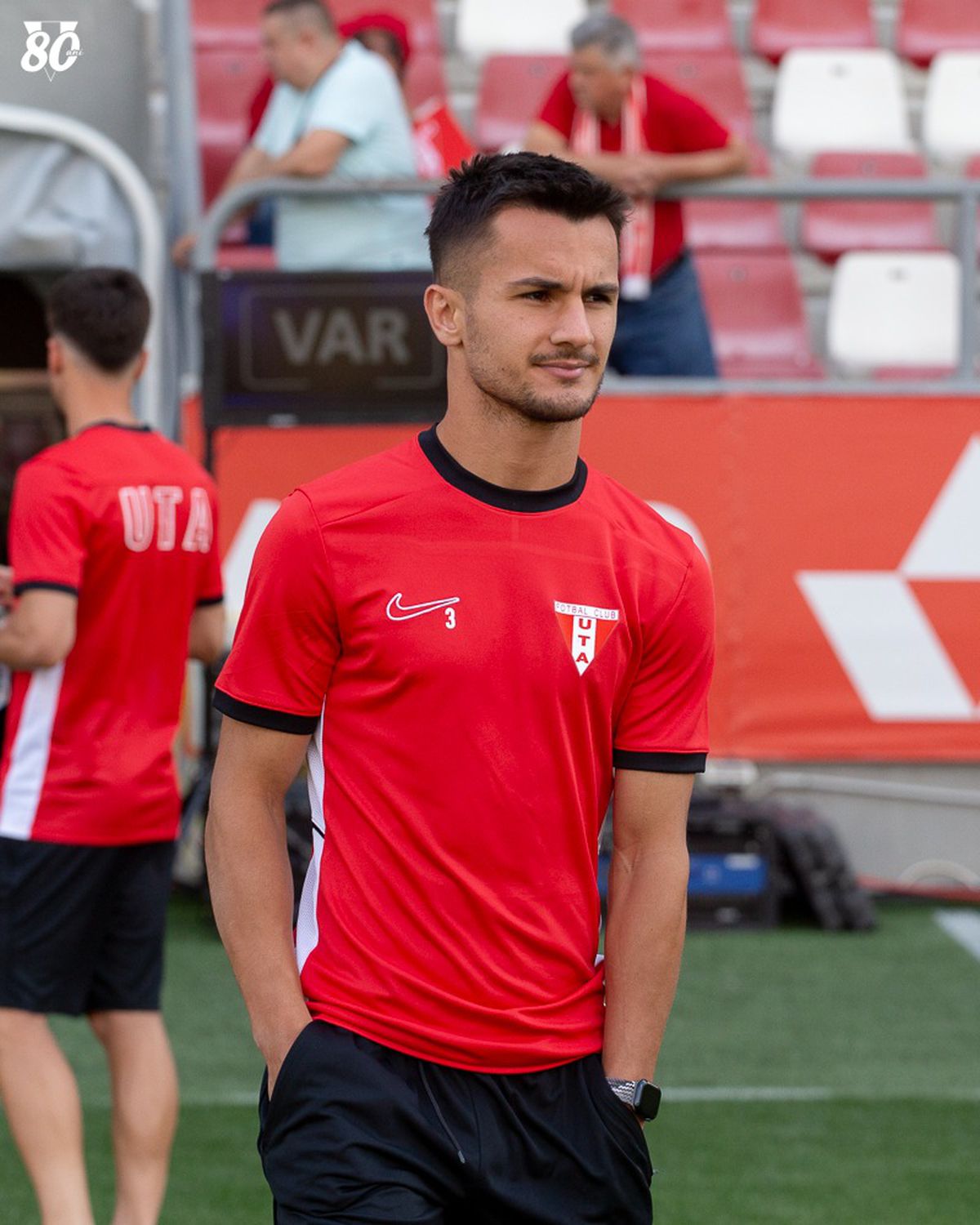 Imagini înainte de UTA - Craiova / foto: Facebook