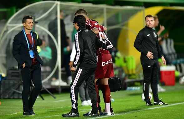 Rapid a pierdut un om de bază » Gâlcă e îngrijorat: „Durere foarte mare”