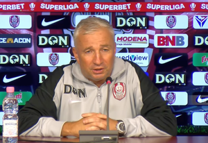 Dan Petrescu, întrebat direct în conferință despre situația lui Louis Munteanu