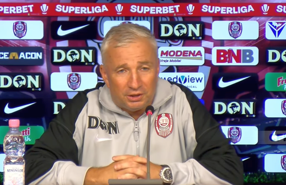 Dan Petrescu, anunț îngrijorător înaintea derby-ului cu Rapid: „Nu știu cât va mai putea să joace, vă spun sincer”