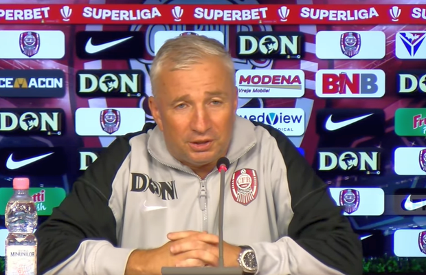 Dan Petrescu, anunț îngrijorător înaintea derby-ului cu Rapid: „Nu știu cât va mai putea să joace, vă spun sincer”