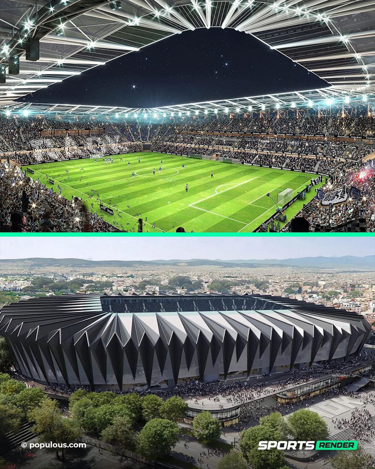 PAOK a dezvăluit planurile pentru noul stadion revoluționar: „Mai mult decât un teren de fotbal” » Ce se întâmplă cu celebra „Gate 4”