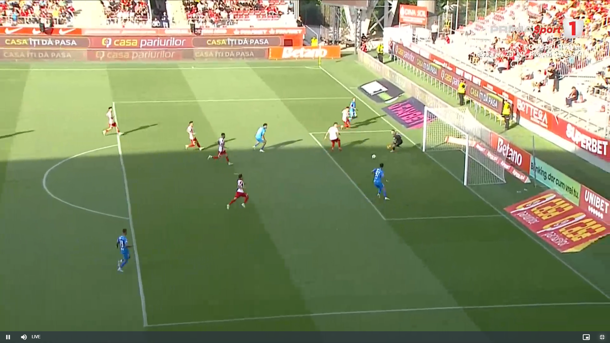 Andrei Ivan a produs ratarea sezonului încă din prima etapă! Imposibil de întrecut: n-a dat gol cu poarta goală