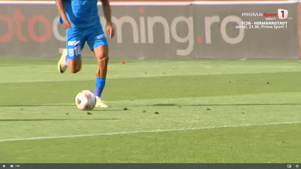 Penalty-ul obținut de Craiova în meciul cu UTA