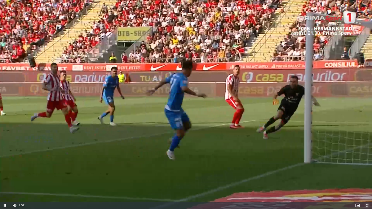 Andrei Ivan a produs ratarea sezonului încă din prima etapă! Imposibil de întrecut: n-a dat gol cu poarta goală