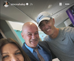 Simona Halep, Daniel Dobre si Darren Cahill / Foto: Instagram