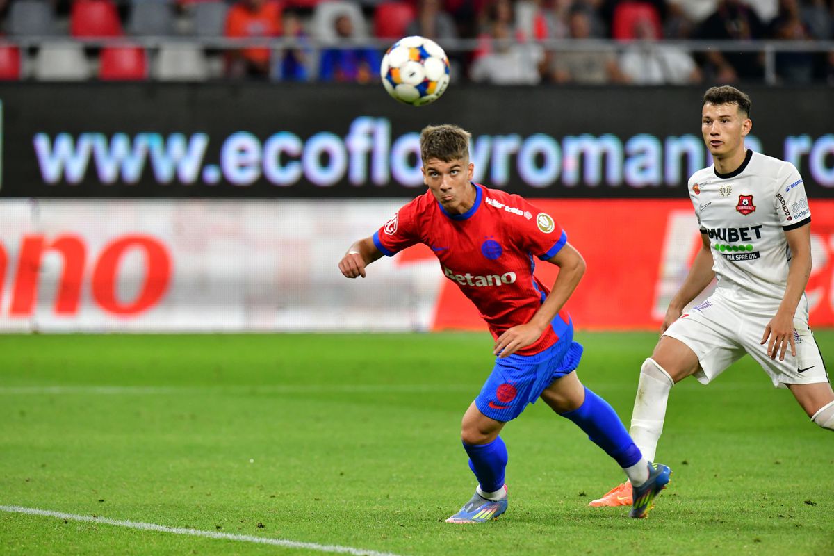 Alertă la FCSB! Adrian Șut s-a accidentat și a rămas întins pe teren după meciul cu Hermannstadt