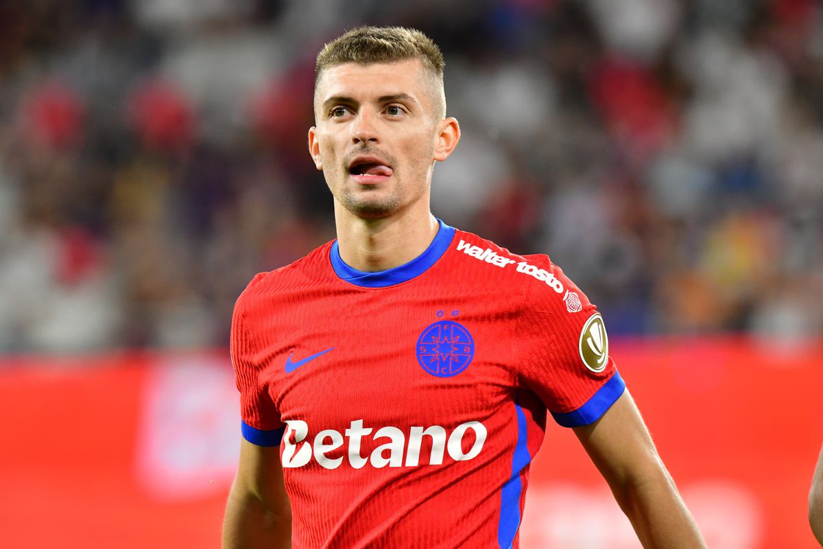 Alexandru Stoian și-a setat un obiectiv ambițios de goluri la FCSB: „Mă simt ca acasă”