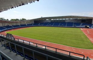 VIDEO+FOTO În fine, e gata și stadionul de la Tg. Jiu! Ce echipă va juca prima dată pe noua arenă